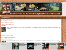 Tablet Screenshot of bigfootlunchclub.com